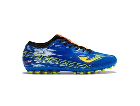 Botas de fútbol Unisex para Fútbol JOMA Supercopa Ag Azul (43)