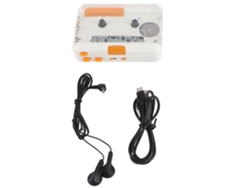 Reproductor Mp3 Convertidor De Cinta De Casete Usb Plug And Play Portátil Con Conector Para Auriculares Para Pc