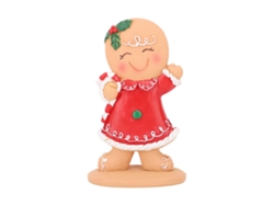 Figuras De Mesa Infantiles De Jengibre, Adorno Navideño De Resina, Decoración Para Tiendas Y Bares, Lindas Y Creativas.
