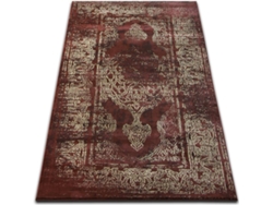 Alfombra DYWANY LUSZCZOW Drop Jasmine 456 (Rojo - 240 x 330 cm - Polipropileno)