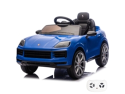 Vehículo Eléctrico Para Niños 12v - Porsche Cayenne - 1 A 5 Años - Azul