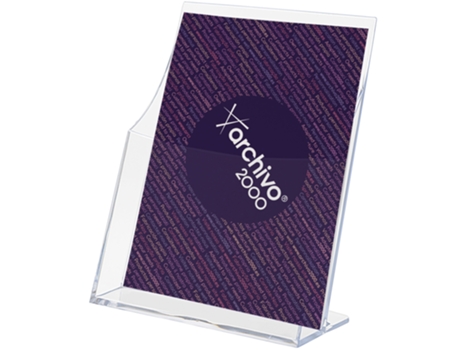 Portafolletos ARCHIVO 2000 A5 Poliestireno Transparente