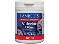 Complemento Alimentar LAMBERTS Valeriana 1600 Mg 60 Tabs