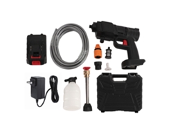 Limpador De Pressão Sem Fio 30bar Portátil Elétrico Para Carro Piso Jardim 110-240v Com Mangueira 5m