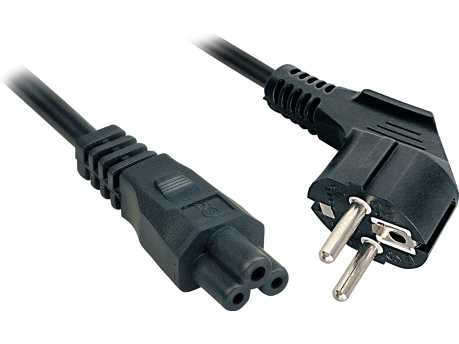 Cable de Alimentación LINDY 5m, CEE 7/7 - IEC 320 C5