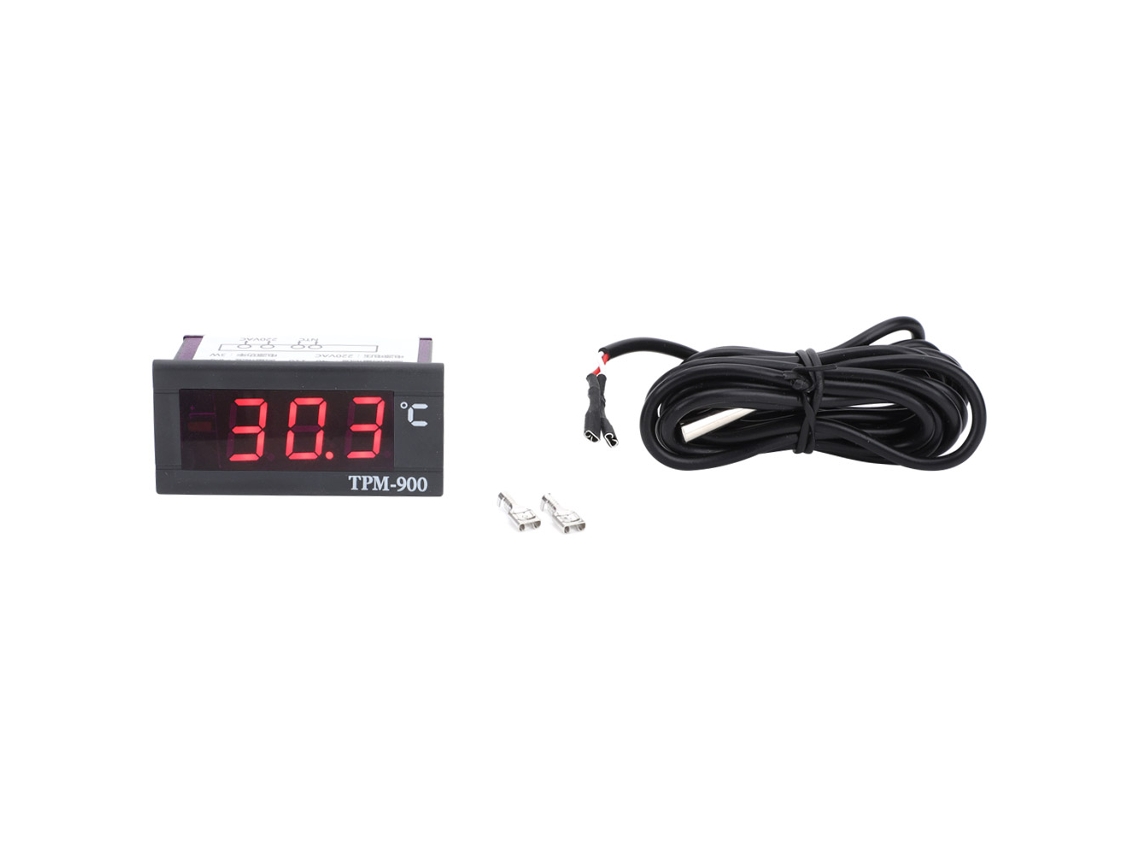 Termómetro Digital Lcd Con Indicador De Temperatura De -40℃ A +110℃
