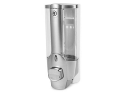 Dispensador de jabón de pared Rosewell de 350 ml con cerradura, a prueba de fugas e impermeable, manual de montaje en pared para cocina y baño