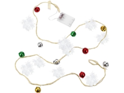 Guirnalda De Luces Navideñas Led Adorno Luminoso Para Decoración De Fiestas Navideñas Guirnalda De Lámparas Temática Guirnalda De Luces
