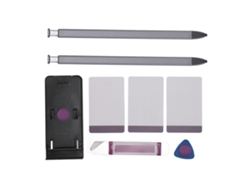 Aetheria - 2 bolígrafos de repuesto estilo lápiz para Stylo 7 Q740 con soporte para teléfono móvil de alta sensibilidad - Gris