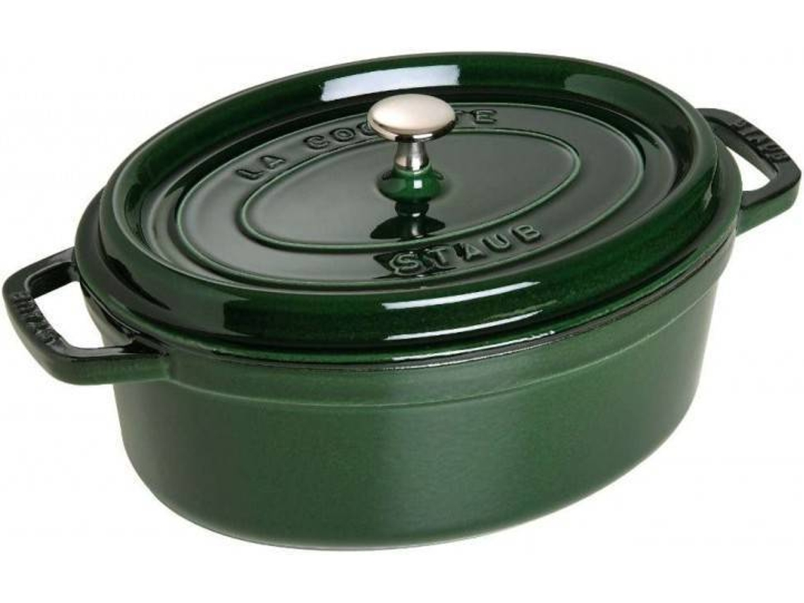 Cacerola STAUB (Verde - Hierro Fundido - 31 cm)