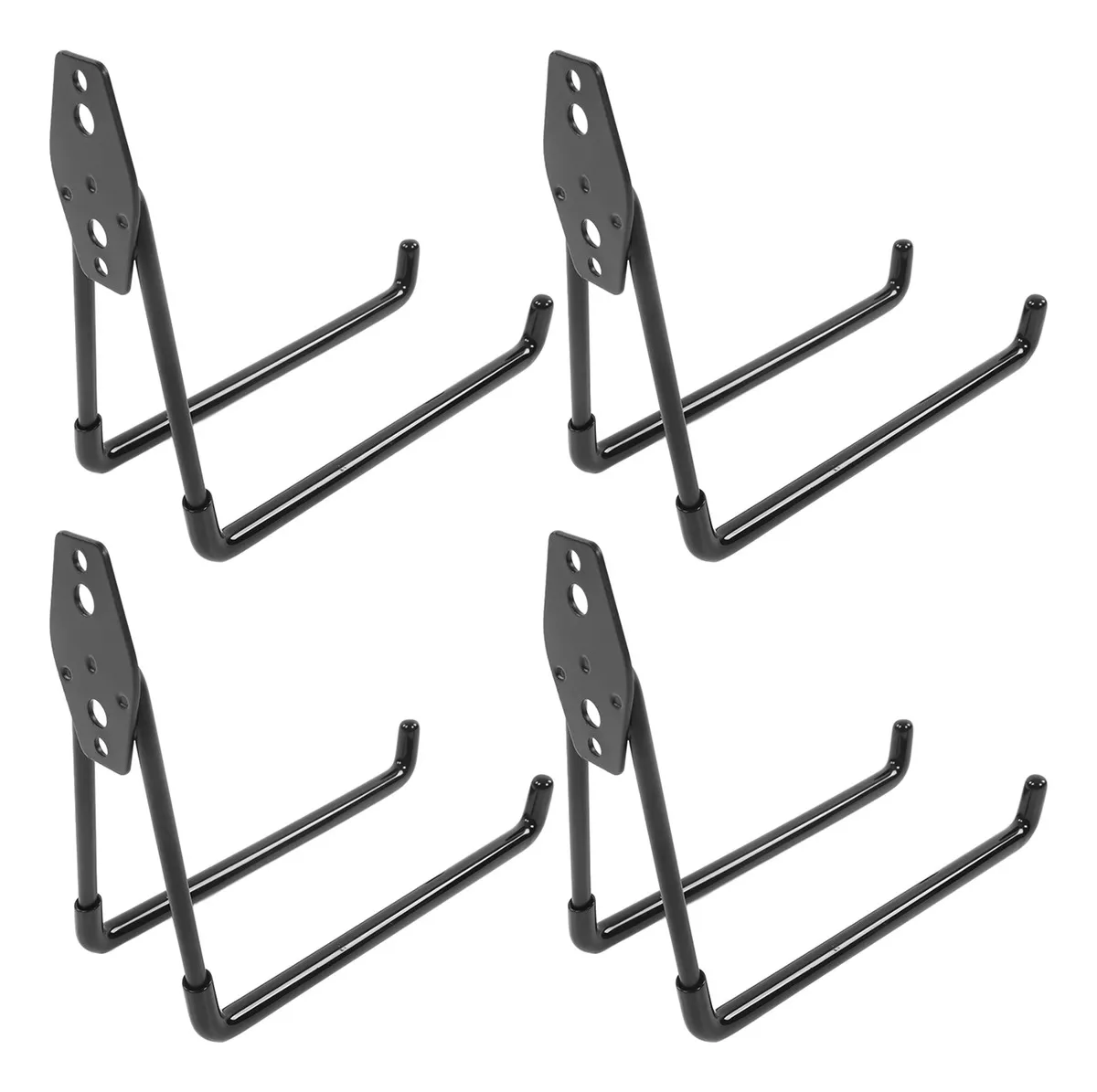Estante de almacenamiento de pared para garaje Paravayotoy con 4 ganchos