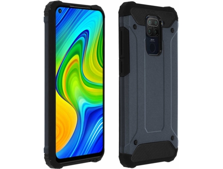 Carcasa Xiaomi Redmi Note 9 AVIZAR Defender II BACK-DEF2-NT-NT9R Azul
