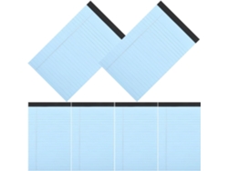 Paquete De 6 Blocs De Notas Desprendibles, Bloc De Notas Desmontable, Bloc De Recordatorios, Bloc De Notas, Azul