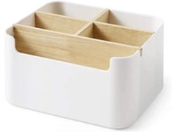 Organizador de control remoto con 5 compartimentos