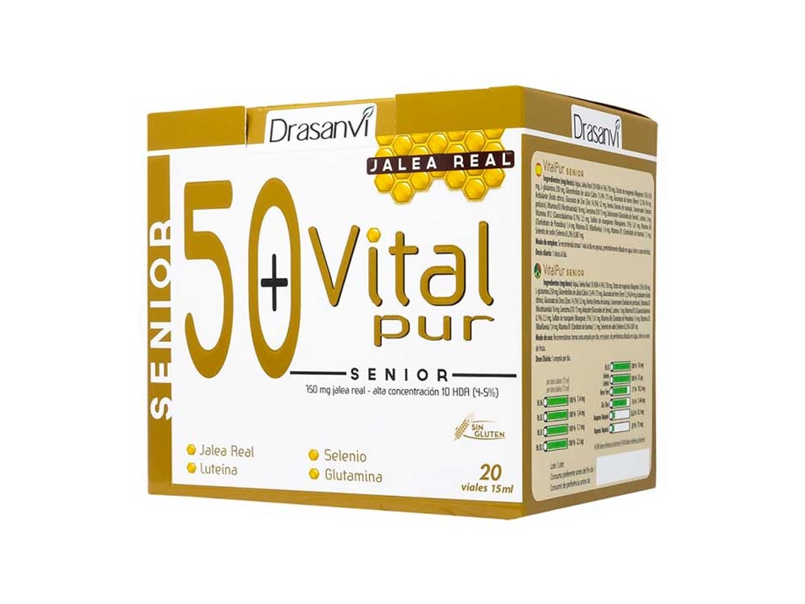 Complemento Alimentar DRASANVI Vitalpur (20 frascos)