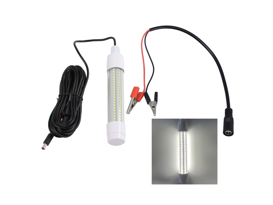 Rebe-luz De Pesca Sumergible 126 Led Ip68 Impermeable 1000lm 13w Ac12-36v Luz Blanca Para Pesca Nocturna