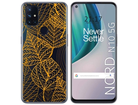 Carcasa OnePlus Nord N10 5G TUMUNDOSMARTPHONE Dibujos Transparente Multicolor