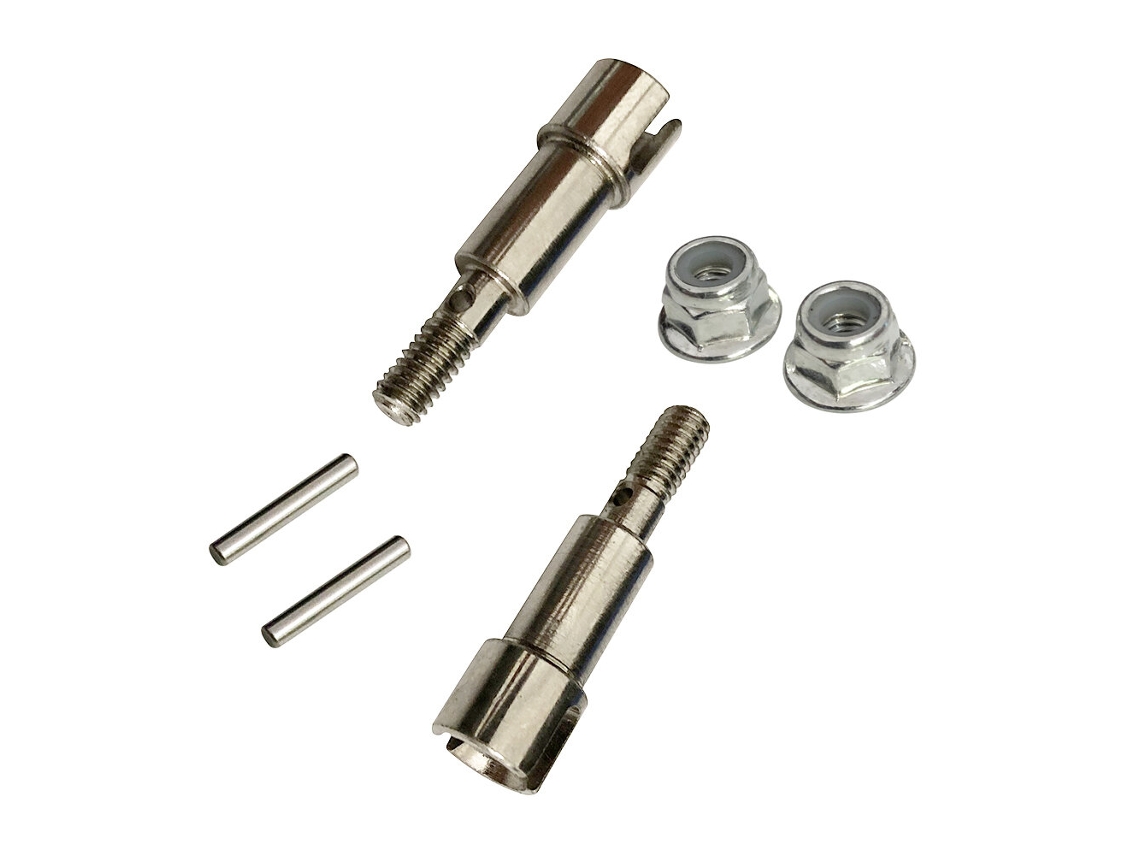 2pcs Xinlehong 9130 9136 9137 1/16 Rc Car Upgraded Metal Rear Drive Cup 30-wj04 Vehicles Model Spare Parts
