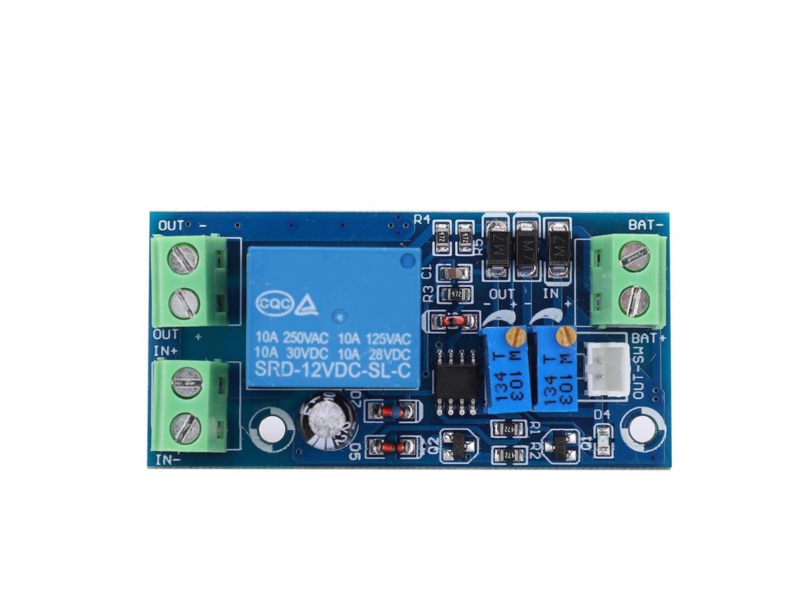 Placa De Protección De Carga Para Módulo De Control De Subtensión De Batería De 12 V X802