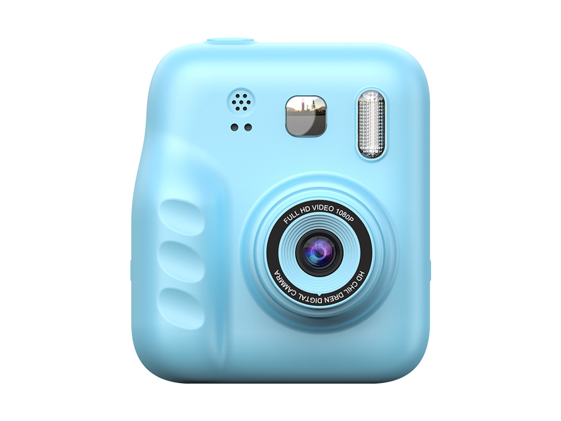 Cámara Polaroid a color: toma fotos, graba videos e imprime imágenes - Juguete infantil - Cielo azul