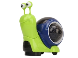 Bjww-brinquedo Caracol Bebê Com Música E Luzes, Caracol Gateador Para Tummy Time, Cabeça Móvel, Verde