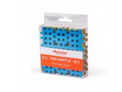 Marioinex 902608 Mini Base Texturizada 4 Piezas Juguetes de Construcción Multicolor