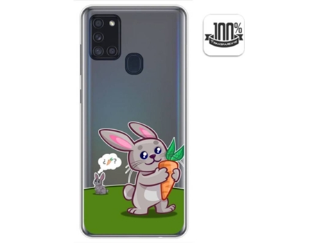 Carcasa Samsung Galaxy A21s TUMUNDOSMARTPHONE Conejo Multicolor