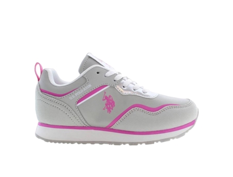 Zapatillas de Niños U.S. POLO ASSN. Cinzento Stf Rosa (36)