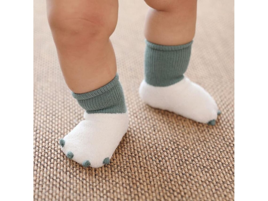 Calcetines SLOWMOOSE Bebé (12-18 meses - Blanco)
