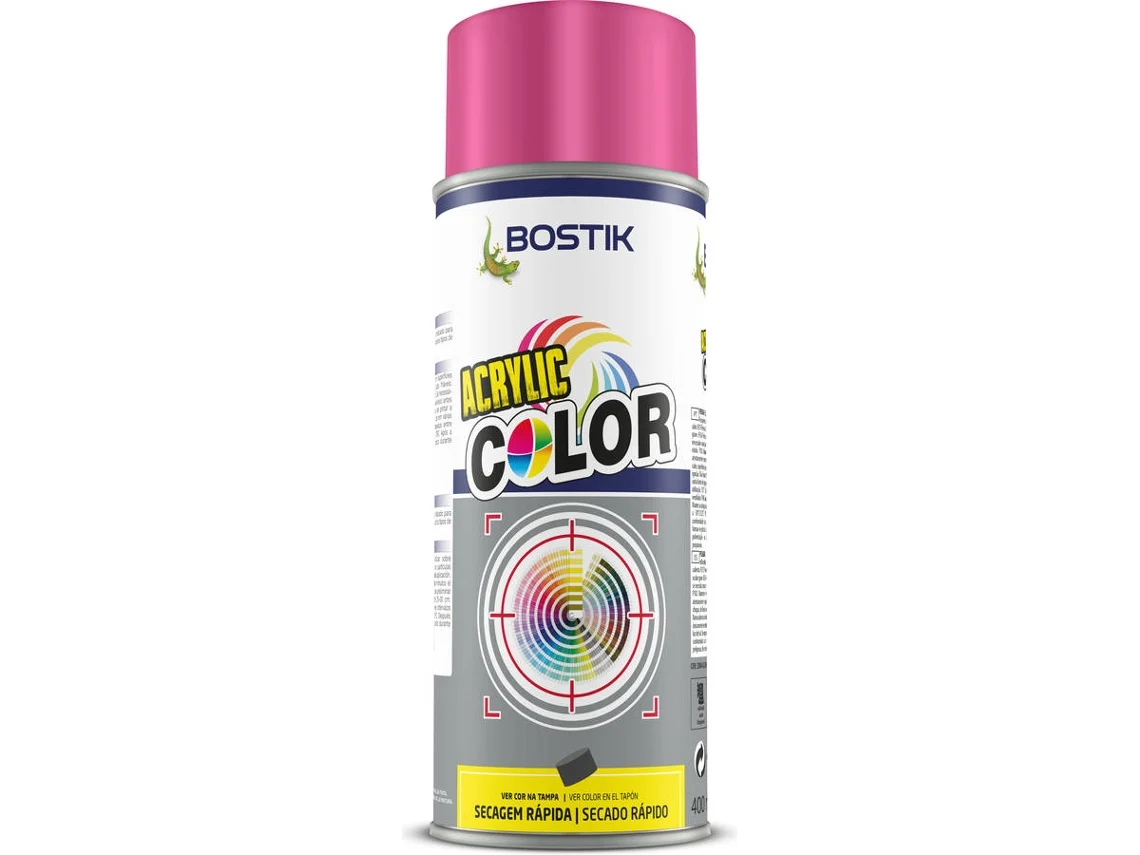 Color 4003 Rosa BOSTIK Acrylic Ral Brillante 400 ml