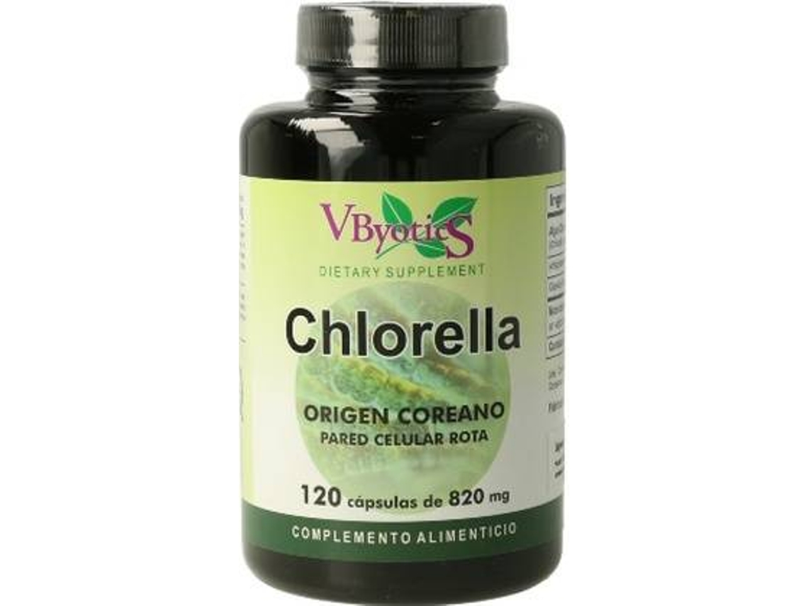 Complemento Alimentar VBYOTICS Chlorella Origen Coreano (120 cápsulas)