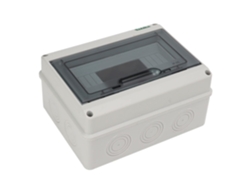 Caja De Conexiones Electrónicas De Abs Impermeable, Diseño De Bucle De 8 Vías Para Uso Doméstico.