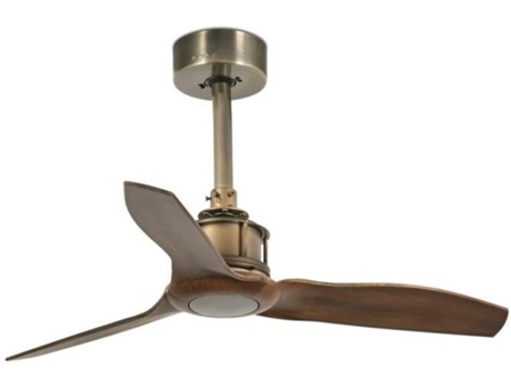Ventilador de Techo FARO BARCELONA Mini Just Fan Marrón (9 W - Diámetro 81 cm)