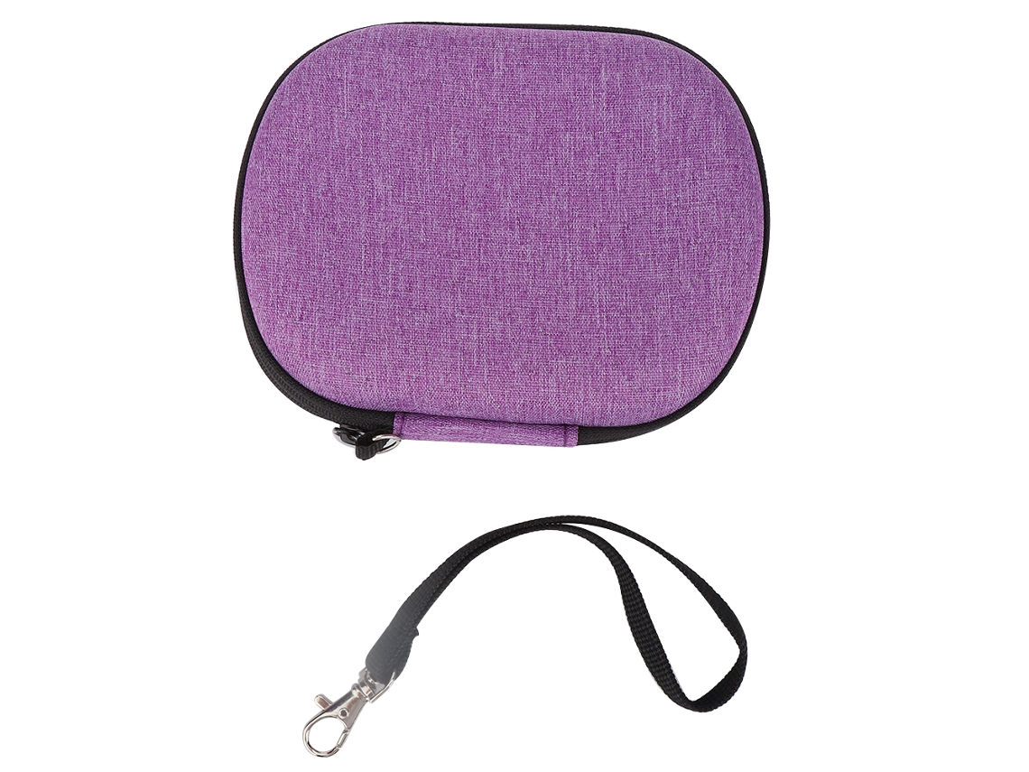 Bolsa De Armazenamento Para Depiladora Portátil Roxa