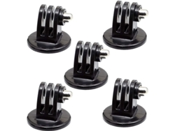 Paquete De 5 Adaptadores De Montaje Para Trípode Para Gopro Hero 7 6 5 4 3+ 3 2 1 Session, Tornillo Universal De Acero Inoxidable.