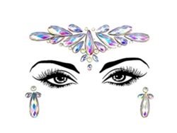 Piedras de Cristal para la Cara, Pegatinas para Festivales y Raves NEVEANCE