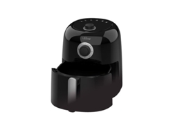 Freidora De Aire Sabiri Fácil De Usar Con Asa Y Patas Antideslizantes Ip20 273x304x210mm Color Negro Y Plata Väline (1450w 230v)