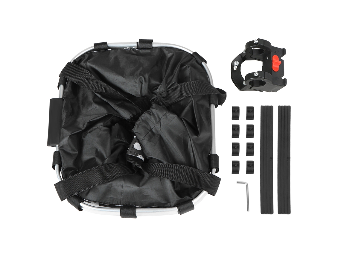 Cesta Plegable Para Bicicleta, Transportín Pequeño Para Mascotas, Bolsa Con Asa Desmontable Para Ciclismo Delantero
