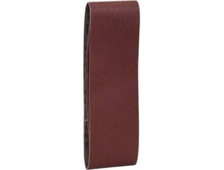 Conjunto de 3 Bandas de Lija BOSCH para Lijadora de Rolos - Qualidade Vermelho G= 60 - 80 - 100