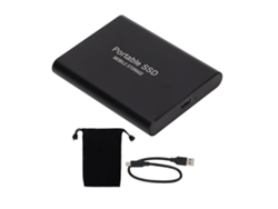 Ssd Externo 4tb Usb3.1 Unidad Portátil Duradera Para Win10 Ios Negro