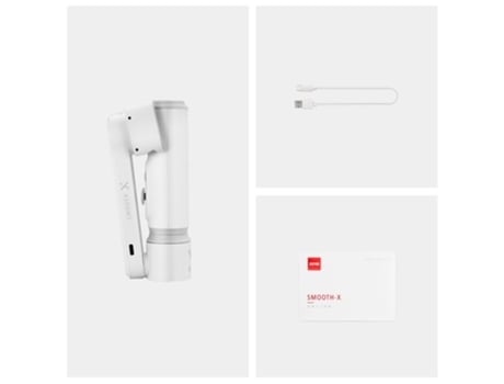 Gimbal SLOWMOOSE para iPhone / Samsung / Huawei / Xiaomi / Redmi Blanco