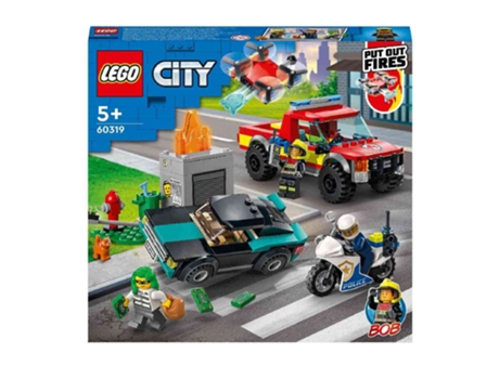 LEGO LEGO City: rescate bomberos y persecución policial (Edad Mínima: 5)