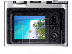 Protector de pantalla de vidrio templado 9H para cámaras Fujifilm Instax Wide Evo CUICH (paquete de 3)