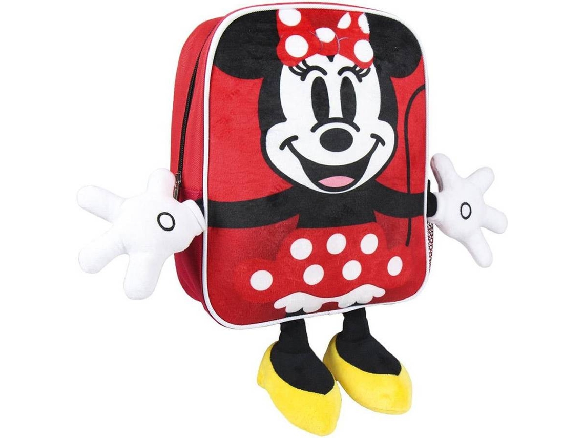 Mochila CERDÁ GROUP Minnie Mouse (Rojo - 31x25x10cm - Poliéster)