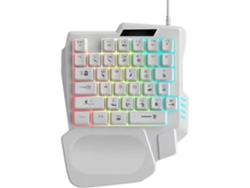 Teclado Mecánico Ergonómico, Portátil Y Adorable.