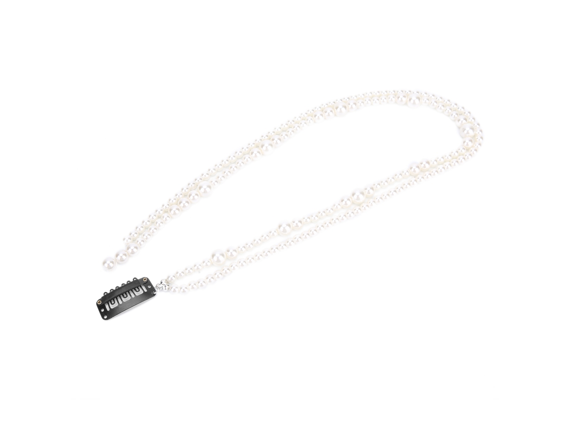 Acessórios de cabelo 2026 com pérolas artificiais para casamentos e festas. Lindo fio longo, perfeito para presentear mulheres e meninas. Corrente dupla.