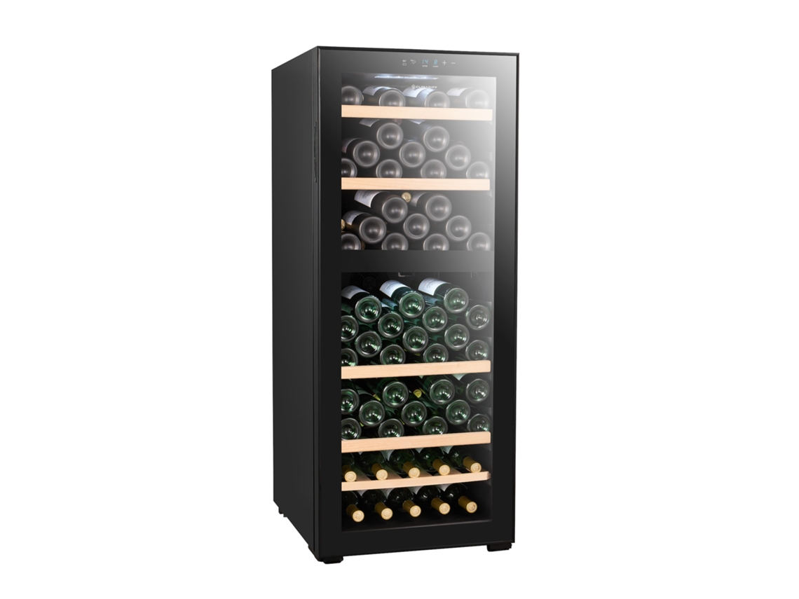 Vinoteca Climadiff Cepage108dz (108 botellas, 2 zonas, color negro)