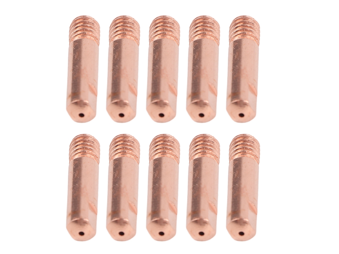 Punta De Contacto Y Boquilla De Gas Para Antorcha De Soldadura Mig/mag 10xmb-15ak M6 Gold