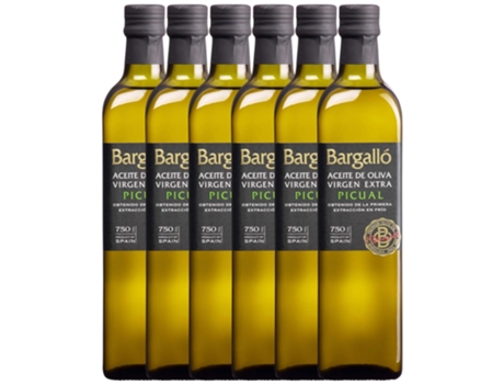Aceite BARGALLÓ Bargalló Picual Picual (0.75 L - 6 unidades)