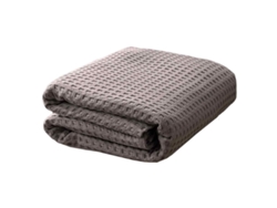 Manta De Algodón Bedsure Para Cama King Size - Manta Estival Ligera Y Transpirable Con Tejido Waffle